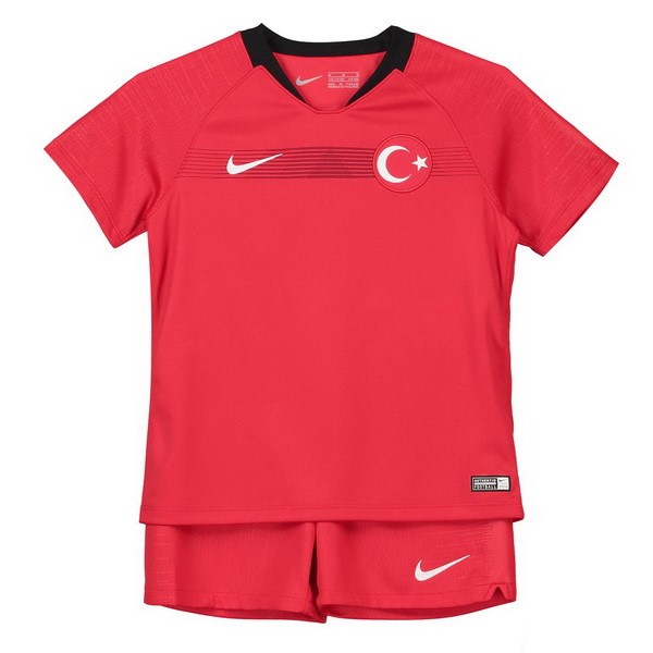 Camiseta Turquía 1ª Niño 2018 Rojo